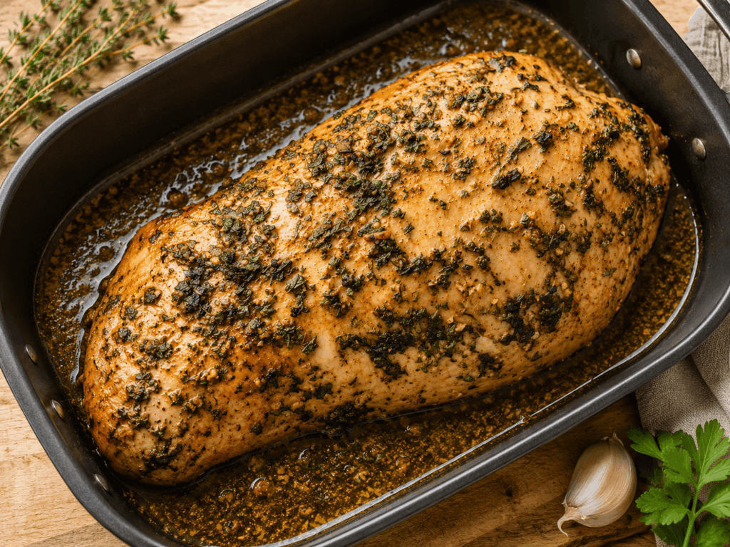 Putenfilet-Niedertemperatur
