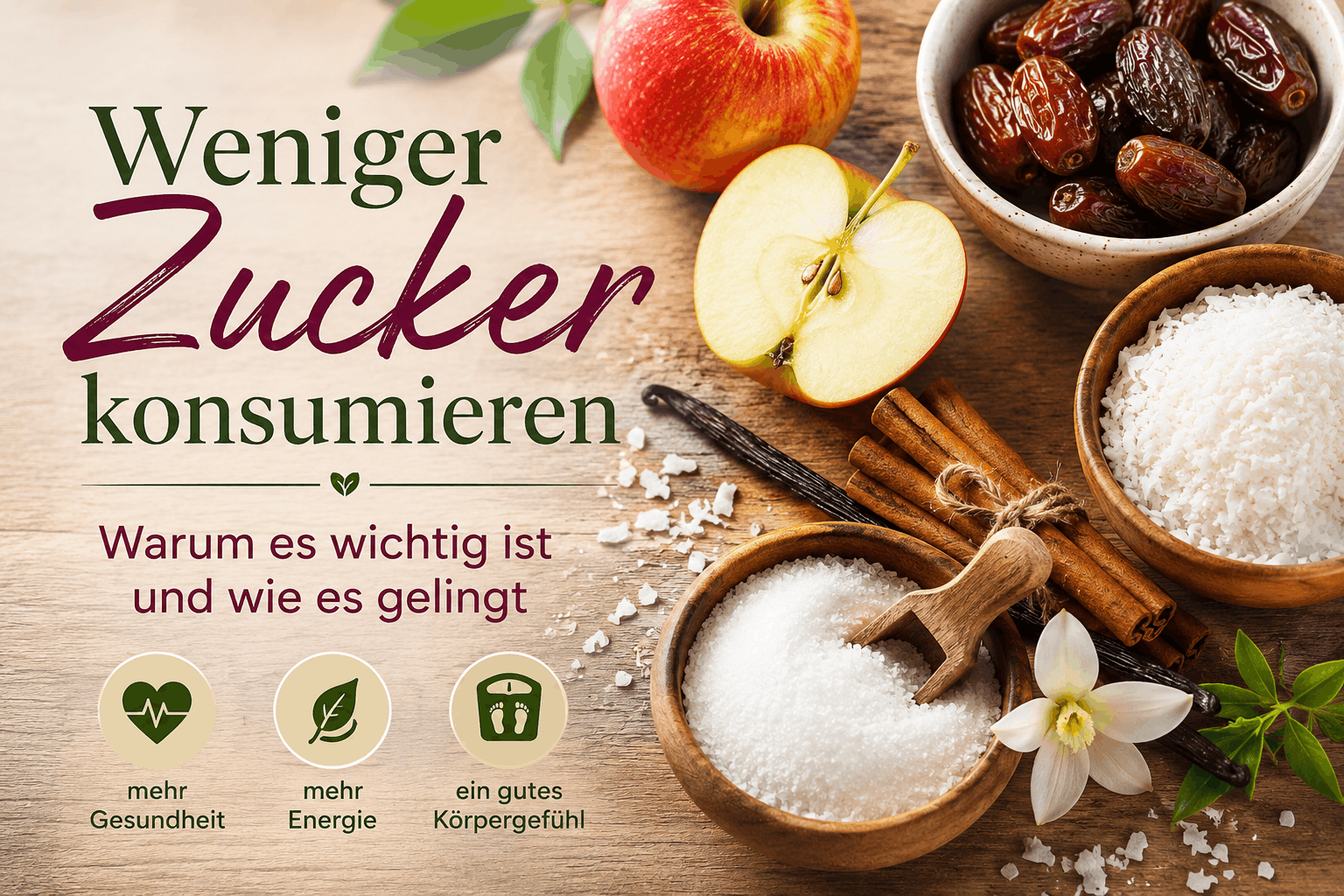 Weniger Zucker konsumieren – warum es wichtig ist und wie es gelingt